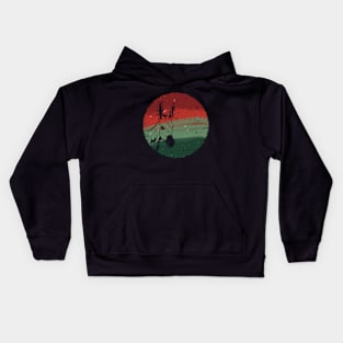 Christmas orb - curious donkey Kids Hoodie